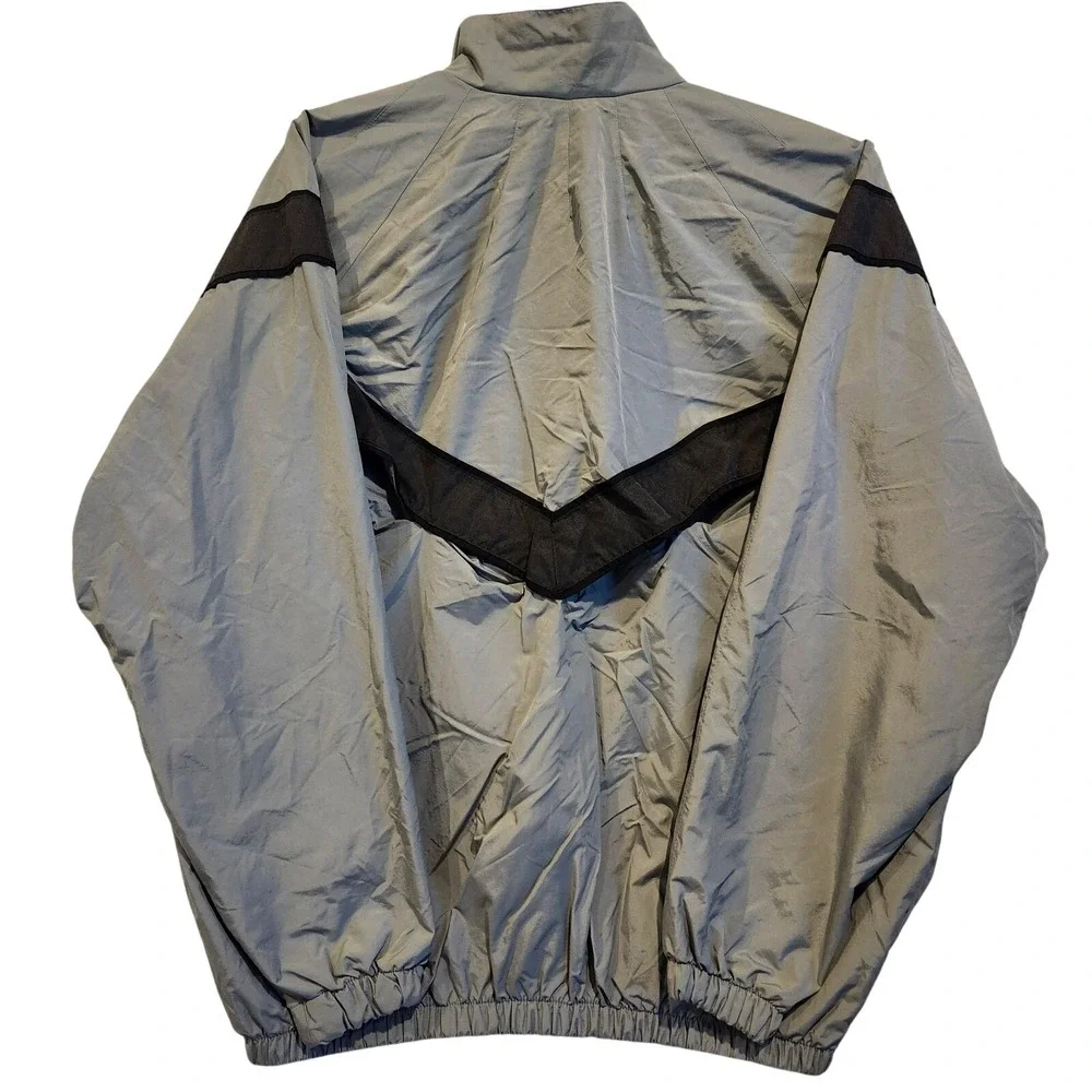 US Army IPFU Training‎ Jacket Grey Black Large Long Military Windbreaker
